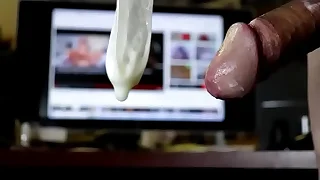 Wicked Big Titty MILF getting Outlook Fucked&comma; a HUGE COCK in her Asshole&comma; I cum inside my Condom&period;